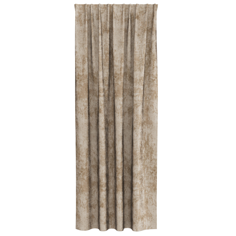Produktbild för Sammetsgardiner 2 pcs champagne 225 x 140 cm Sammet