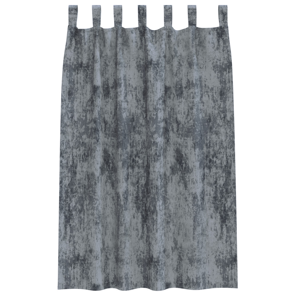 Produktbild för Sammetsgardiner 2 pcs Silvergrå 175 x 140 cm Sammet