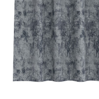 Produktbild för Sammetsgardiner 2 pcs Silvergrå 260 x 140 cm Sammet