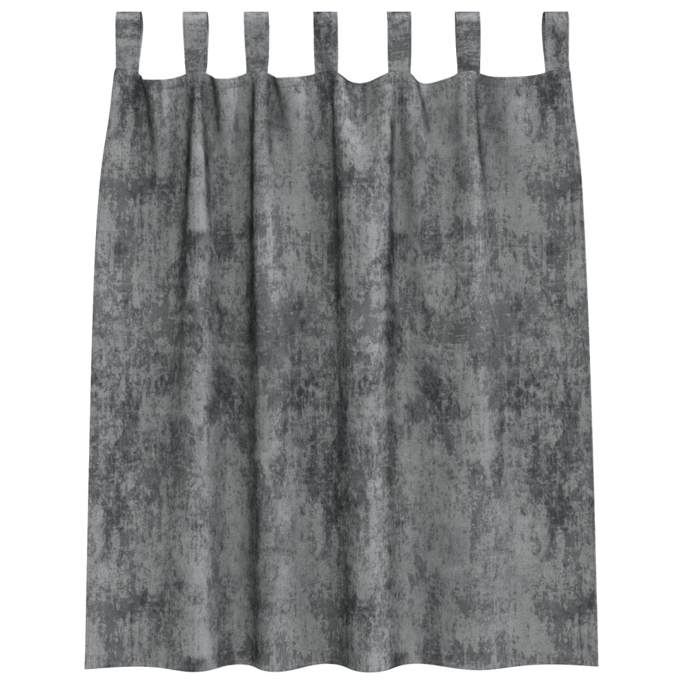Produktbild för Sammetsgardiner med gardiner 2 pcs Grå 140 x 140 cm Sammet