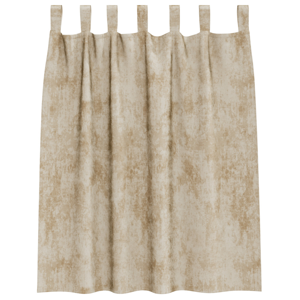 Produktbild för Sammetsgardiner med gardiner 2 pcs Kräm 140 x 140 cm Sammet