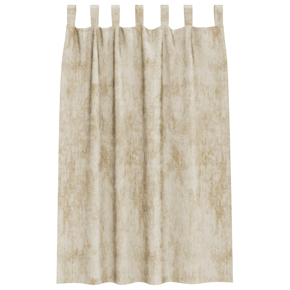 Produktbild för Sammetsgardiner med gardiner 2 pcs Kräm 175 x 140 cm Sammet
