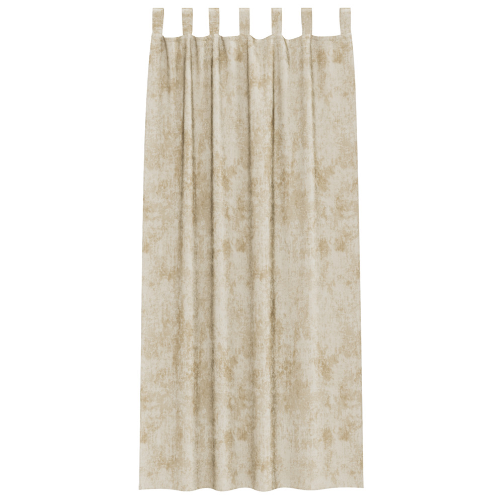 Produktbild för Sammetsgardiner med gardiner 2 pcs Kräm 245 x 140 cm Sammet