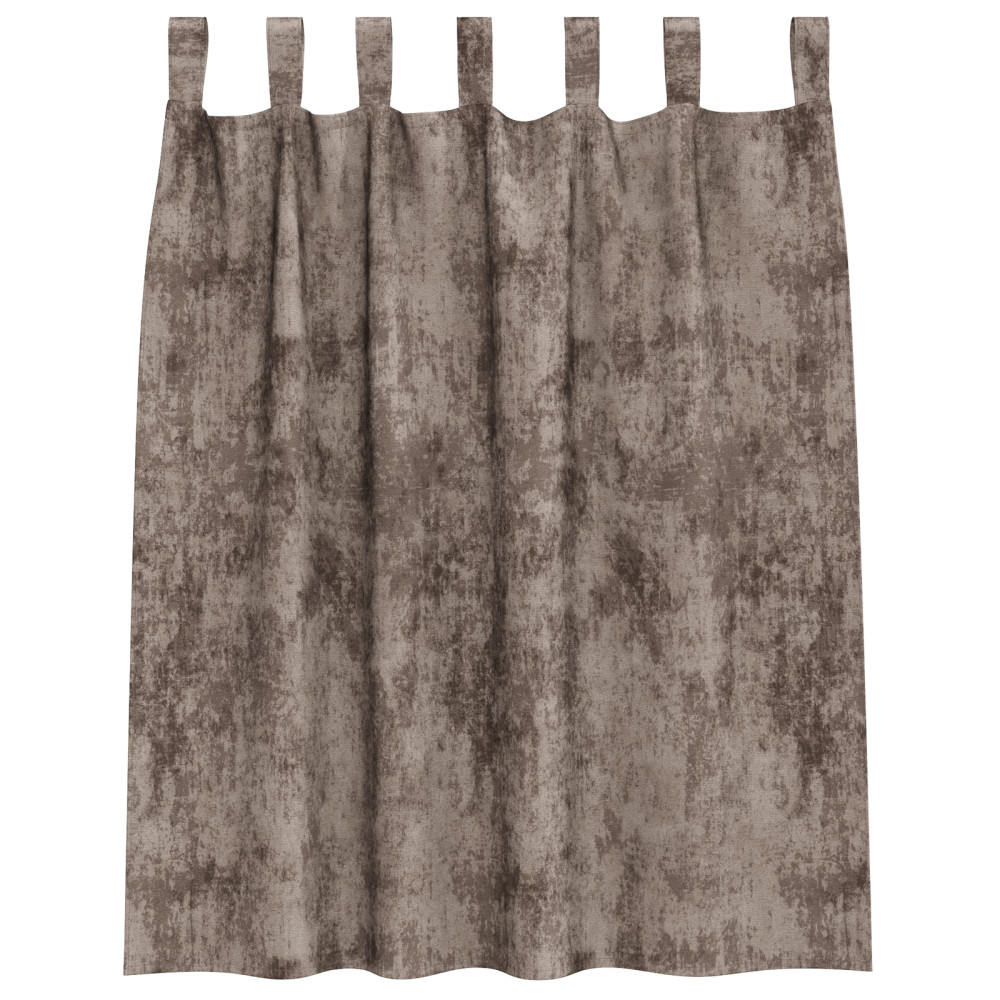 Produktbild för Sammetsgardiner 2 pcs Cappuccino 140 x 140 cm Sammet