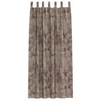 Produktbild för Sammetsgardiner 2 pcs Cappuccino 260 x 140 cm Sammet