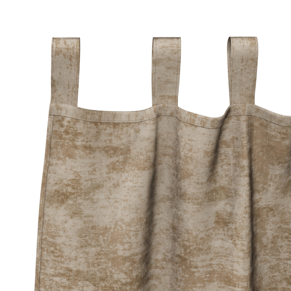 Produktbild för Sammetsgardiner 2 pcs champagne 225 x 140 cm Sammet