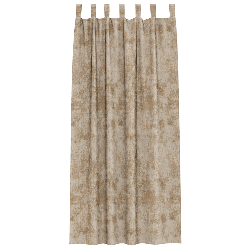 Produktbild för Sammetsgardiner 2 pcs champagne 260 x 140 cm Sammet