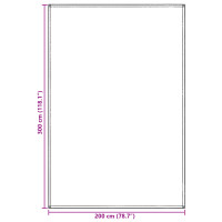 Produktbild för Tältmatta Blå och grå 300 x 200 cm polyeten