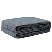 Produktbild för Tältmatta Blå och grå 350 x 250 cm polyeten