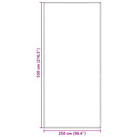 Produktbild för Tältmatta Blå och grå 550 x 250 cm polyeten