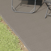 Produktbild för Tältmatta Ljusgrå 500 x 400 cm polyeten