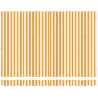 Produktbild för Markisväv Gul och Vit 2,5 x 2 m Polyester