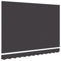 Produktbild för Markisväv Antracit 2,5 x 2 m Polyester