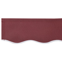 Produktbild för Markisväv Burgunder Röd 2,5 x 2 m Polyester