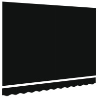 Produktbild för Markisväv Svart 3 x 2,5 m Polyester