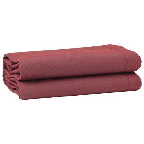 vidaXL Markisväv Vinröd 1000 x 160 cm Polyester