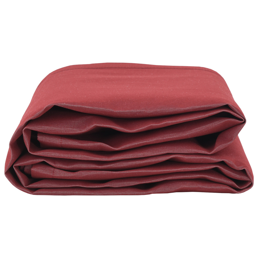 Produktbild för Markisväv Vinröd 1000 x 160 cm Polyester
