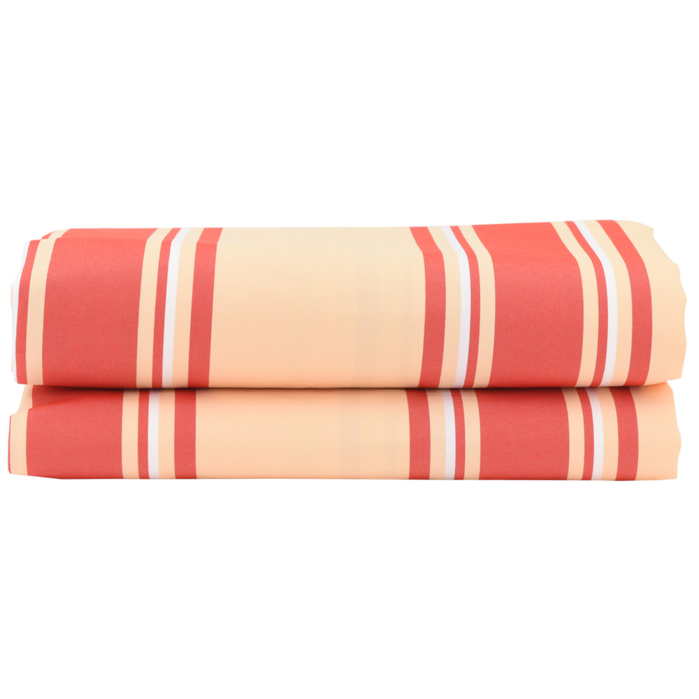 Produktbild för Markisväv Gul och Orange 1000 x 160 cm Polyester