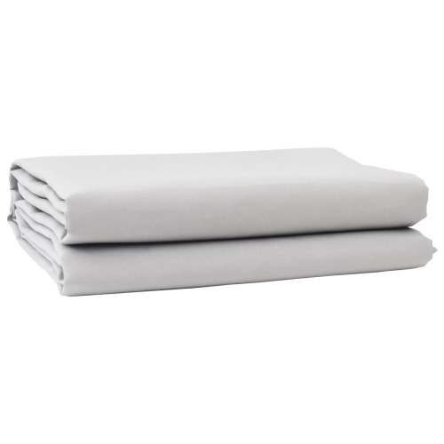 vidaXL Markisväv Ljusgrå 1000 x 160 cm Polyester