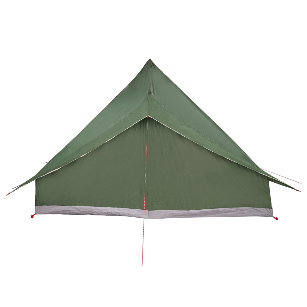 Produktbild för Tipi Tält med tak med lagring Grön 364 x 281 x 257 cm taffeta