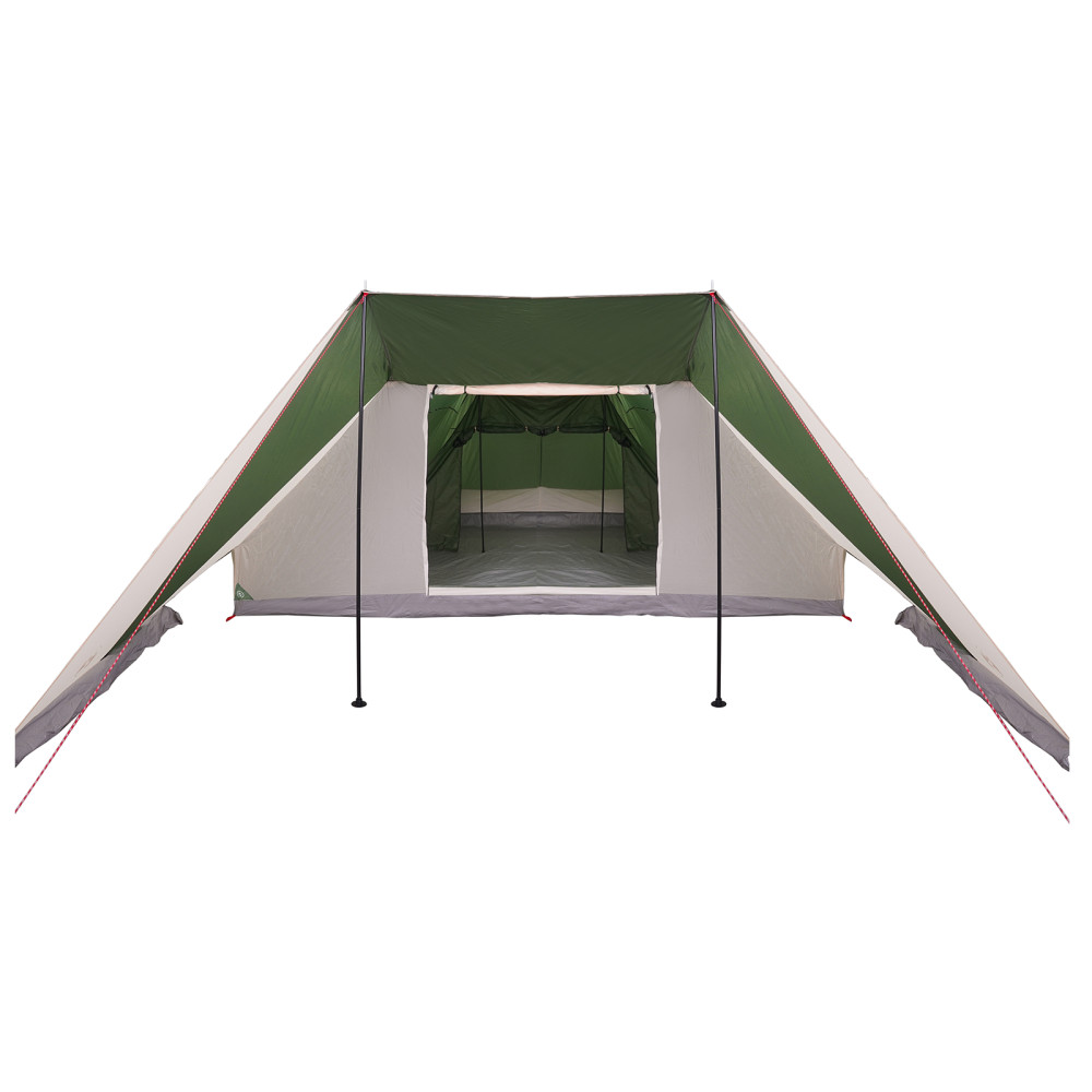 Produktbild för Tipi Tält med tak med lagring Grön 660 x 456 x 200 cm taffeta