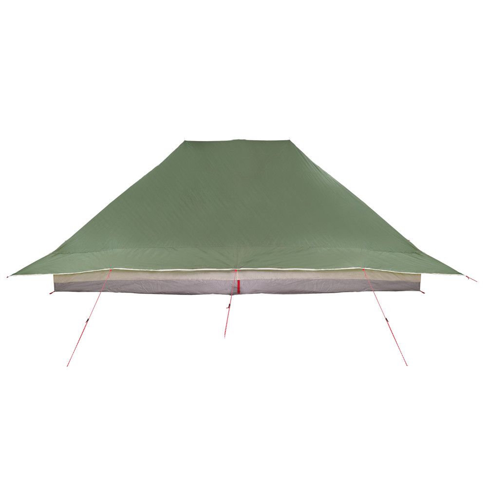 Produktbild för Tipi Tält med tak med lagring Grön 660 x 456 x 200 cm taffeta