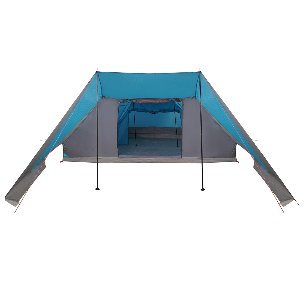 Produktbild för Tipi Tält med tak med lagring Blå 660 x 456 x 200 cm taffeta