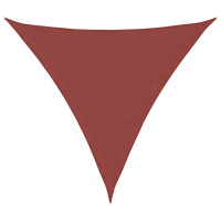 Produktbild för Solskydd Sail terrakotta 2x2x2 m 100% polyester Oxford