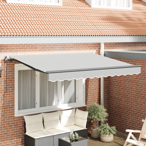 vidaXL Markisram Antracit 3,5 x 2 m Metall