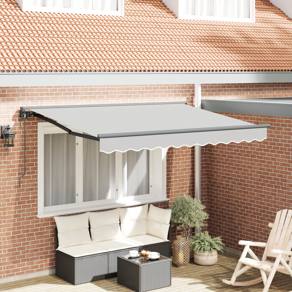 Produktbild för Markisram Antracit 2,5 x 2 m Metall