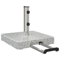 Produktbild för Parasollfot Grå 41 x 41 x 37 cm Granit