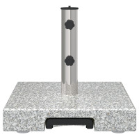 Produktbild för Parasollfot Grå 41 x 41 x 37 cm Granit