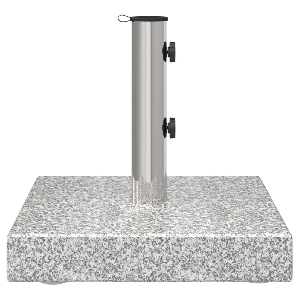 Produktbild för Parasollfot Grå 41 x 41 x 37 cm Granit