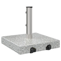 Produktbild för Parasollfot Grå 41 x 41 x 37 cm Granit