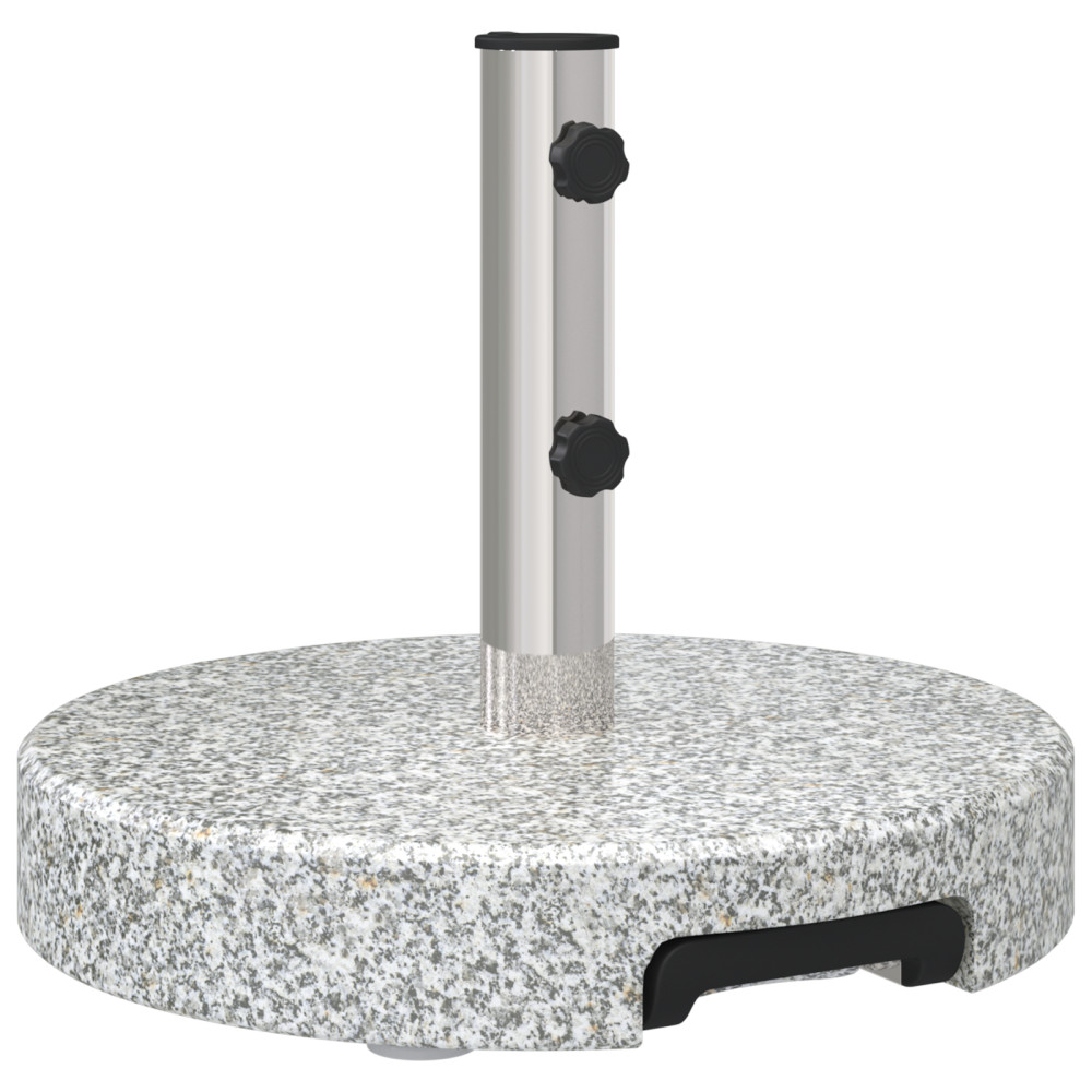 Produktbild för Parasollfot Grå Ø 45 x 37,5 cm Granit