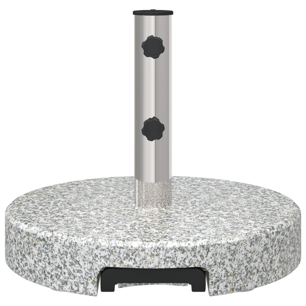 Produktbild för Parasollfot Grå Ø 45 x 37,5 cm Granit