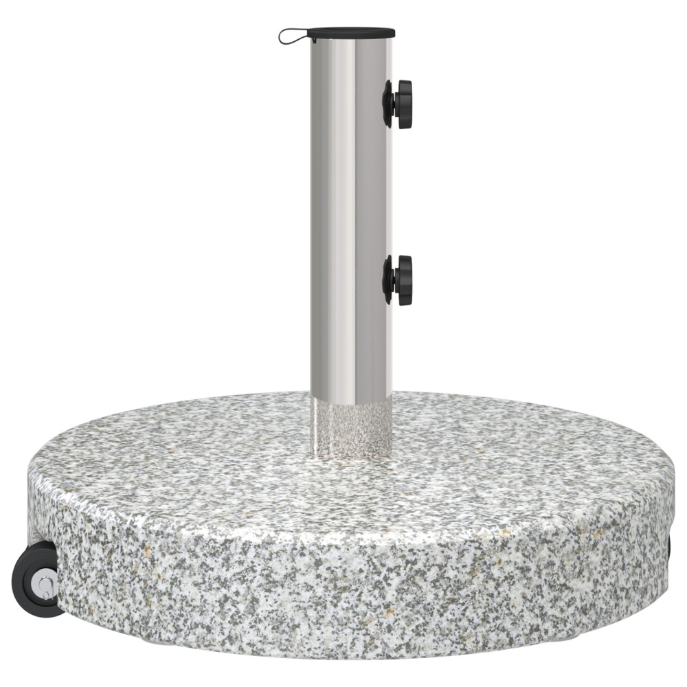 Produktbild för Parasollfot Grå Ø 45 x 37,5 cm Granit
