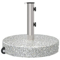 Produktbild för Parasollfot Grå Ø 45 x 37,5 cm Granit
