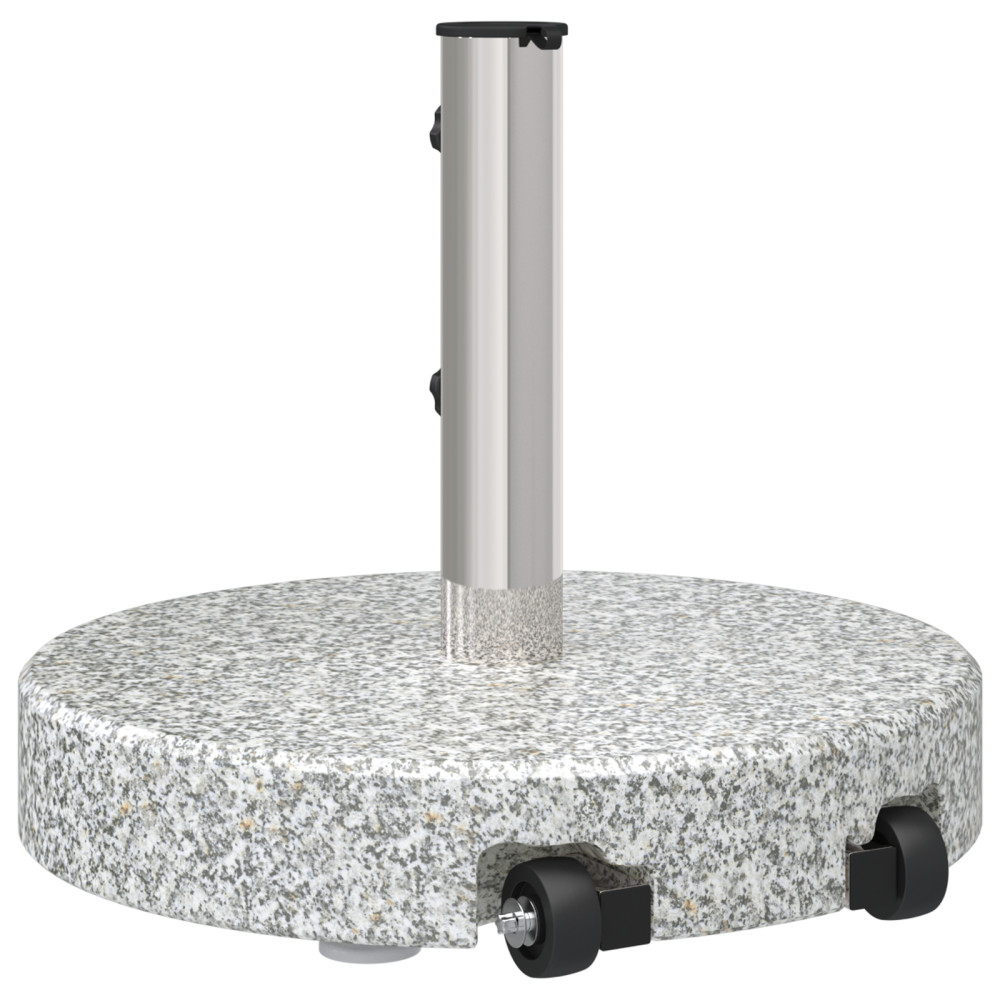 Produktbild för Parasollfot Grå Ø 45 x 37,5 cm Granit
