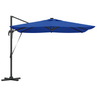 Produktbild för Parasoll Azurblå 286 x 284 x 270 cm Aluminium och Polyester