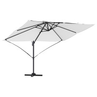 Produktbild för Parasoll Sand 351 x 250 x 260 cm Polyester och aluminium