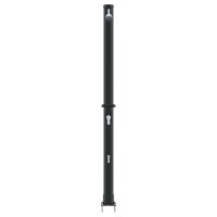 Produktbild för Utomhus Solardusch Svart 217 cm PVC och Aluminium