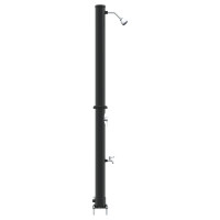 Produktbild för Utomhus Solardusch Svart 217 cm PVC och Aluminium
