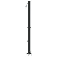 Produktbild för Utomhus Solardusch Svart 217 cm PVC och Aluminium