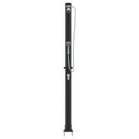 Produktbild för Utomhus Solardusch Svart 217 cm PVC och Aluminium