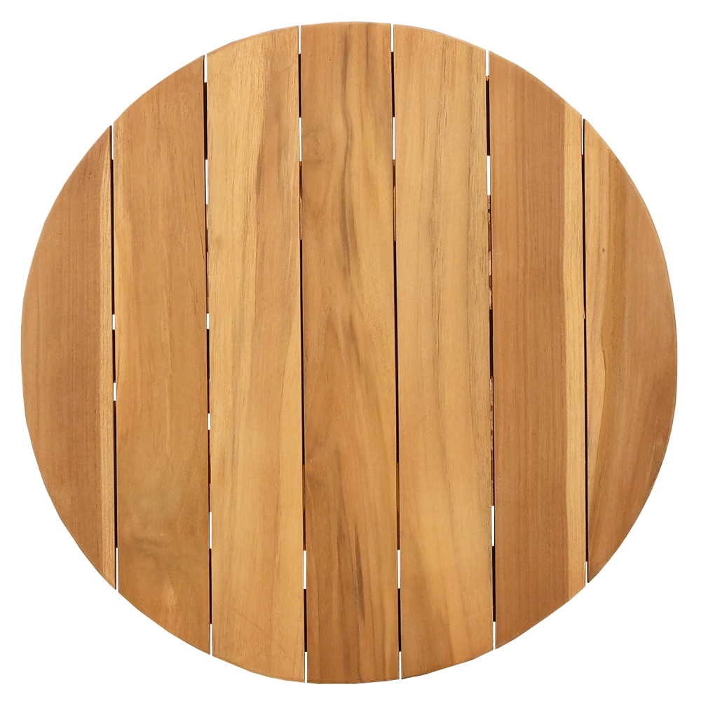 Produktbild för Sidobord Brun 50 x 50 x 49,5 cm Massivt teakträ