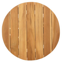 Produktbild för Sidobord Brun 50 x 50 x 49,5 cm Massivt teakträ