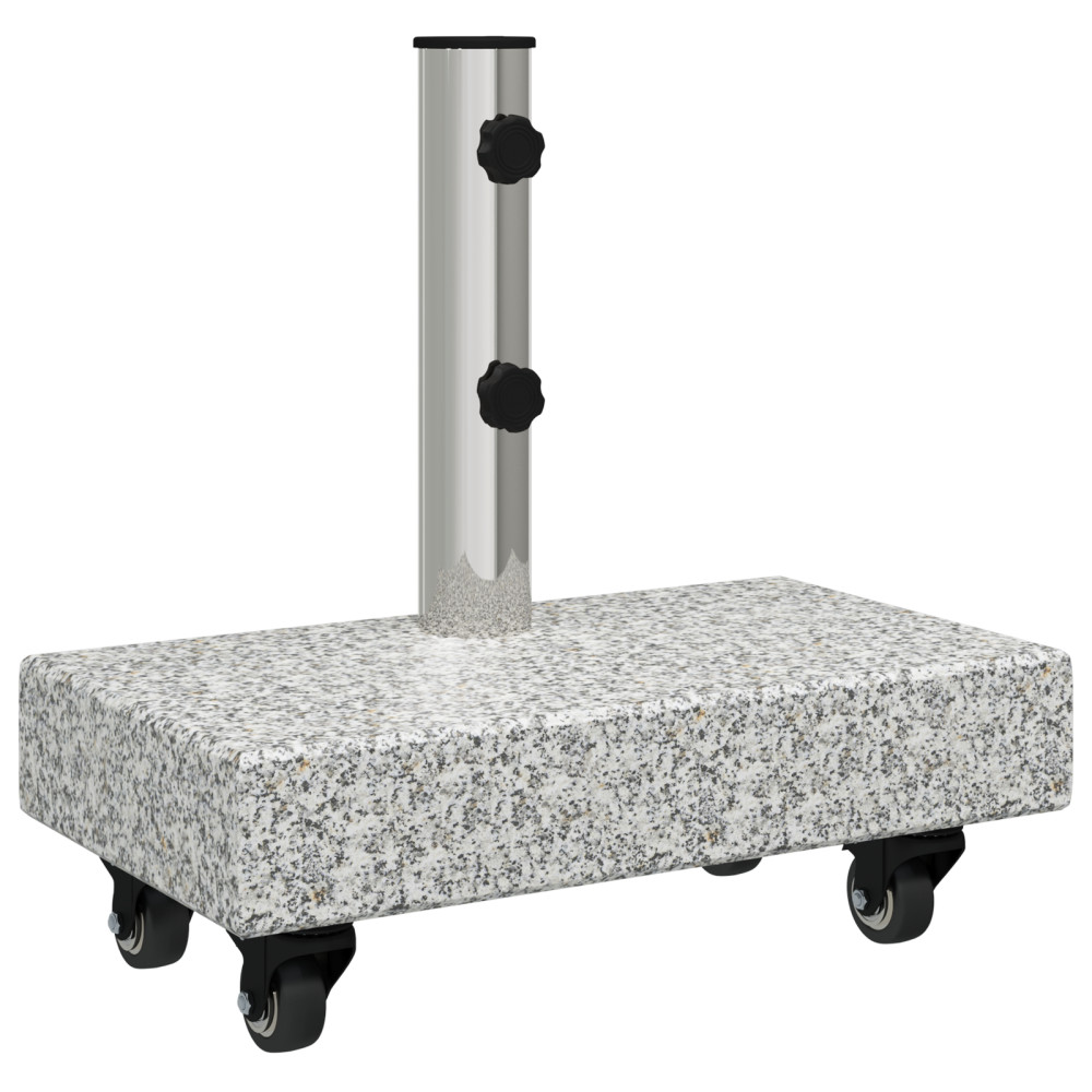 Produktbild för Parasollfot Grå 45 x 25 x 45 cm Granit
