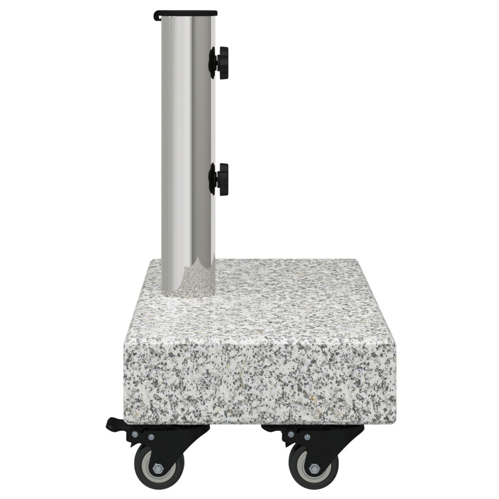 Produktbild för Parasollfot Grå 45 x 25 x 45 cm Granit