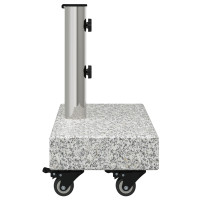 Produktbild för Parasollfot Grå 45 x 25 x 45 cm Granit